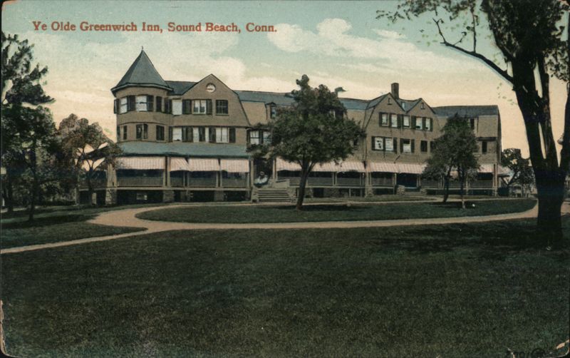 Ye Olde Greenwich Inn, Sound Beach, Conn. Connecticut