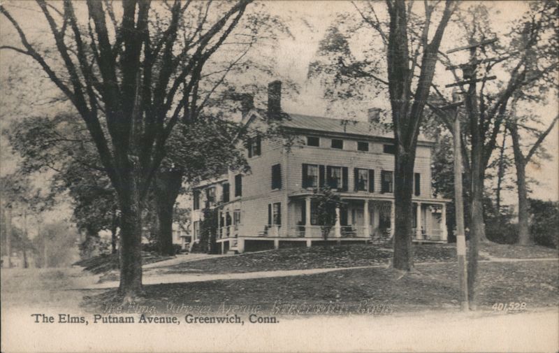 The Elms, Putnam Avenue, Greenwich Connecticut