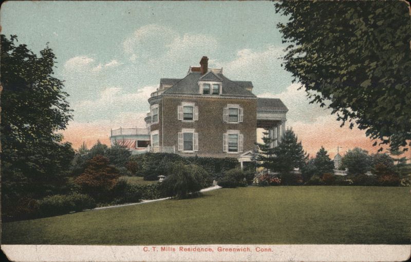 C. T. Mills Residence, Greenwich, Conn. Connecticut
