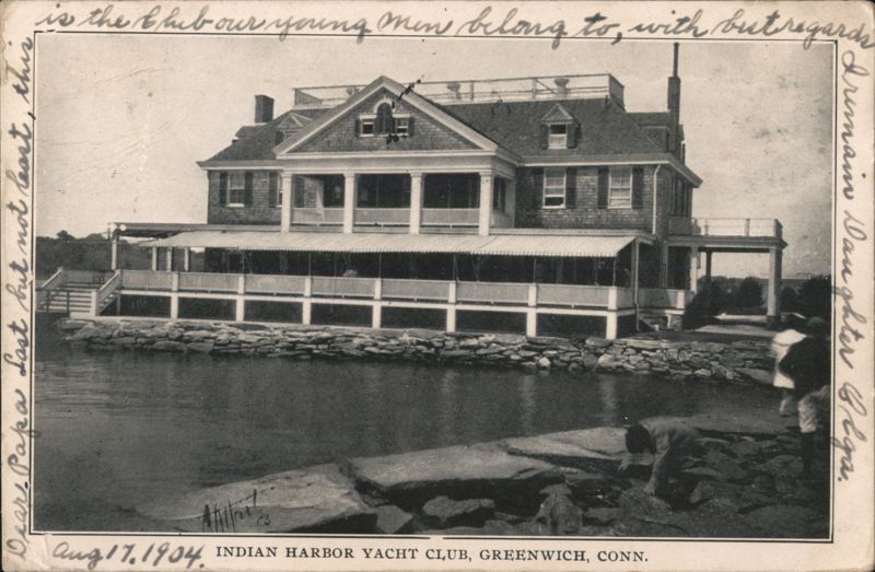 Indian Harbor Yacht Club, Greenwich, CONN. Connecticut