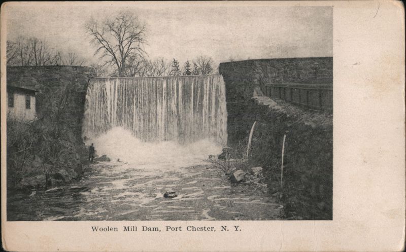 Woolen Mill Dam, Port Chester, N. Y. New York