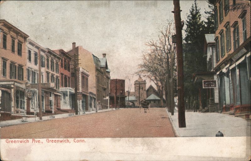 Greenwich Ave., Greenwich, Conn. Connecticut