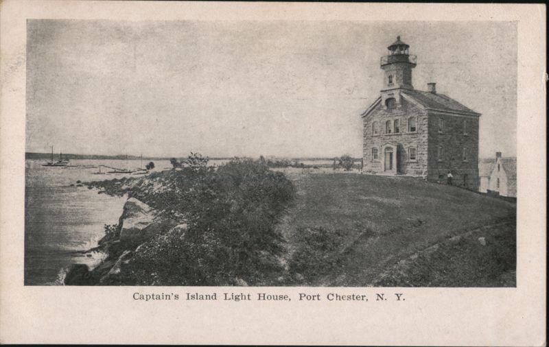 Captain's Island Light House, Port Chester, N. Y. New York