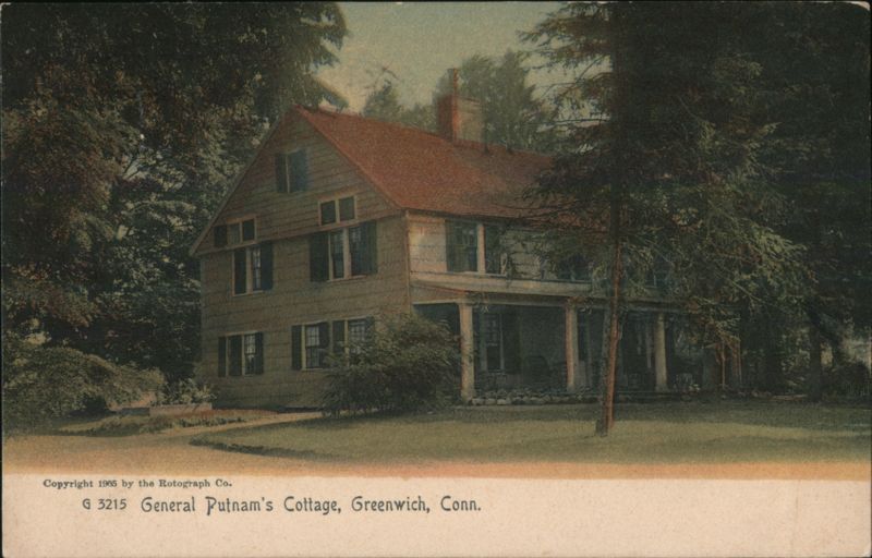 General Putnam's Cottage, Greenwich, Conn. Connecticut