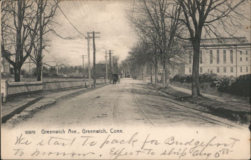 Greenwich Ave., Greenwich, Conn. Connecticut