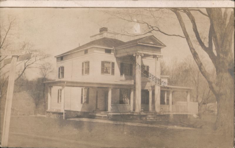 Greek Revival House on Lake Avenue, Greenwich, CT Connecticut