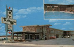Savannah TraveLodge Motel Postcard