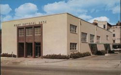 First National Bank, Waycross Postcard