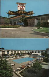 Air Host Inn, Atlanta Airport Postcard