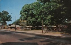 New Town House Motel & Restaurant Postcard