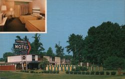 Northwoods Motel, Buford Highway, Atlanta, GA Postcard