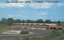 THE AZALEA CITY MOTEL — A Member of Best Western Postcard