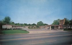 Holiday Terrace Motel, Valdosta, Georgia Postcard
