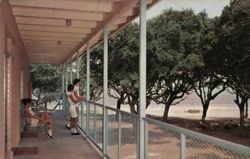 Jekyll Estates Motel Postcard