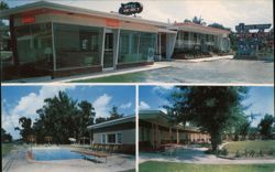 Old South Manor Motor Court and Restaurant Postcard