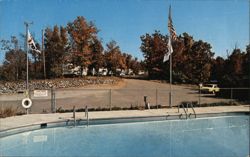 KOA Kampground Swimming Pool, Hot Springs National Park Postcard