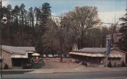 Park Avenue Motel, Hot Springs National Park, Arkansas Postcard