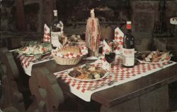 Dining at Wiederkehr's Wein Keller Restaurant Postcard