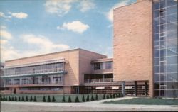 Student Union, Kansas State College Postcard