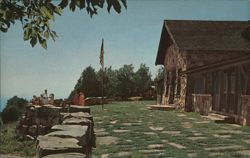 Pictorial View Of Terrace Mount Magazine Lodge Postcard