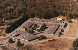 Riverport Inn, Aerial View, Pine Bluff, AR Postcard