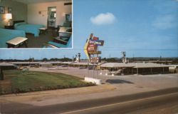 Holley Johnson Motor Hotel Postcard