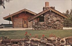 Wiederkehr Chalet & Bar-B-Que, Altus, Arkansas Postcard