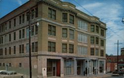 Pythian Hotel and Bath House Postcard