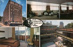 The DeSoto Hotel and Villa Postcard