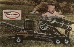 Universal Portable Primary Crushing Plant Miniature Model Postcard