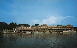 Showboat Motor Inn Postcard