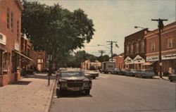 Sound Beach Avenue, Old Greenwich, CT Postcard