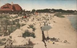 Tod's Point, Old Greenwich, CT Postcard
