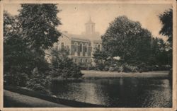 Perrot Memorial Library, Old Greenwich Postcard