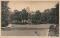 Perrot Memorial Library, Old Greenwich Postcard