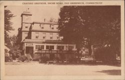 Chateau Gristedie, Shore Road, Old Greenwich Postcard