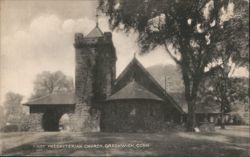First Presbyterian Church, Greenwich, CT Postcard