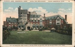 Pickwick Arms Hotel and Restaurant, Greenwich, CT Postcard