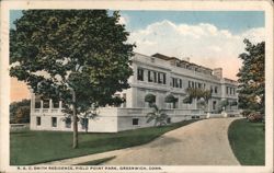 R. A. C. Smith Residence, Field Point Park, Greenwich Postcard