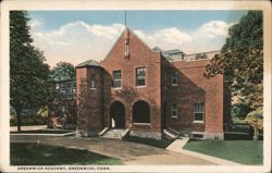 Greenwich Academy, Greenwich, Conn. Postcard