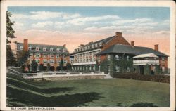 Ely Court, Greenwich, CT Connecticut Postcard Postcard Postcard