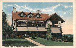 John H. Flagler Residence Postcard