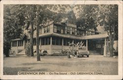 Greenwich Inn - On-The-Sound, Old Greenwich Postcard