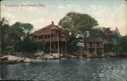 Crest Eyrie, Sound Beach, Conn. Postcard