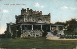 Castle, Sound Beach, Conn. Postcard