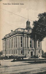 Town Hall, Greenwich Postcard