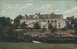G. F. Dominick Residence, Field Point Park, Greenwich, CT Postcard