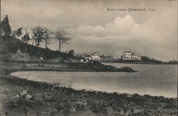 Round Island, Greenwich, Conn. Postcard