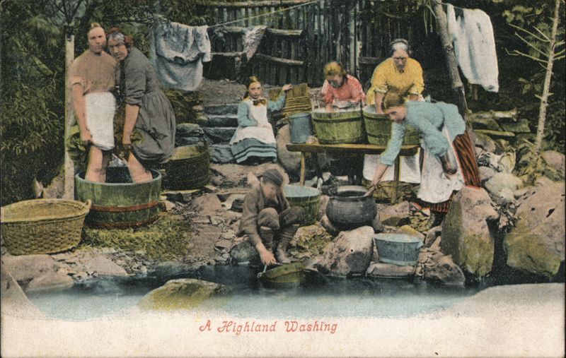 A Highland Washing Scotland