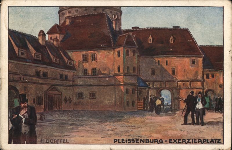 Pleißenburg - Exerzierplatz, Leipzig Germany H. Dörfel